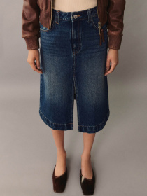 Джинсовая юбка MANGO модель 77095643_TO Фото