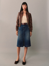 Джинсова спідниця MANGO модель 77095643_TO Фото