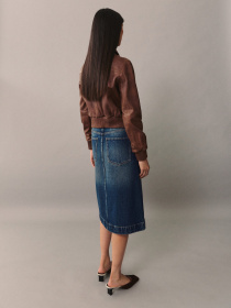 Джинсова спідниця MANGO модель 77095643_TO Фото