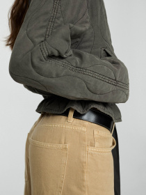 Бомбер MANGO модель 77055654_92 Фото