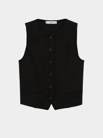 Классический жилет MANGO модель 77084021_99 Классический жилет MANGO модель 77084021_99 Фото