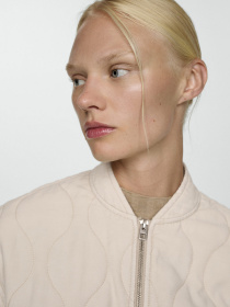 Бомбер MANGO модель 77095653_5 Фото