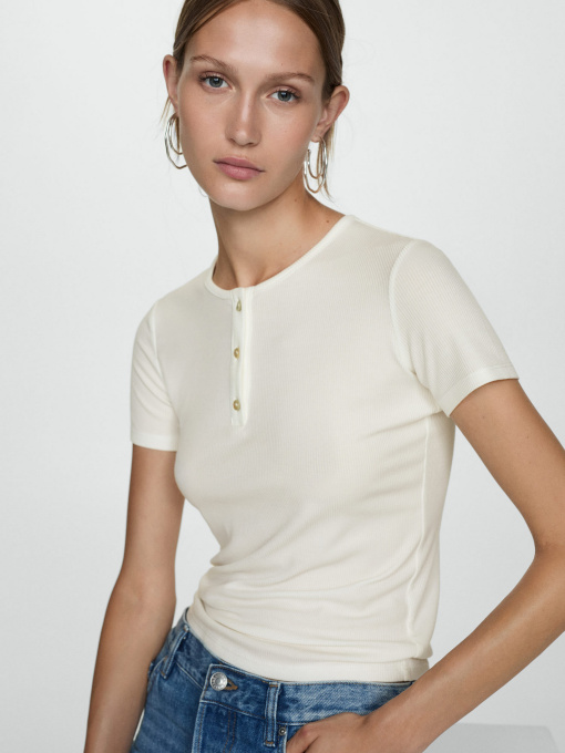 Футболка MANGO модель 77054443_1 Фото