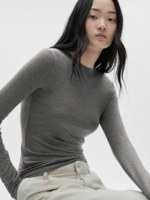 Лонгслів MANGO модель 77906724_94 Фото