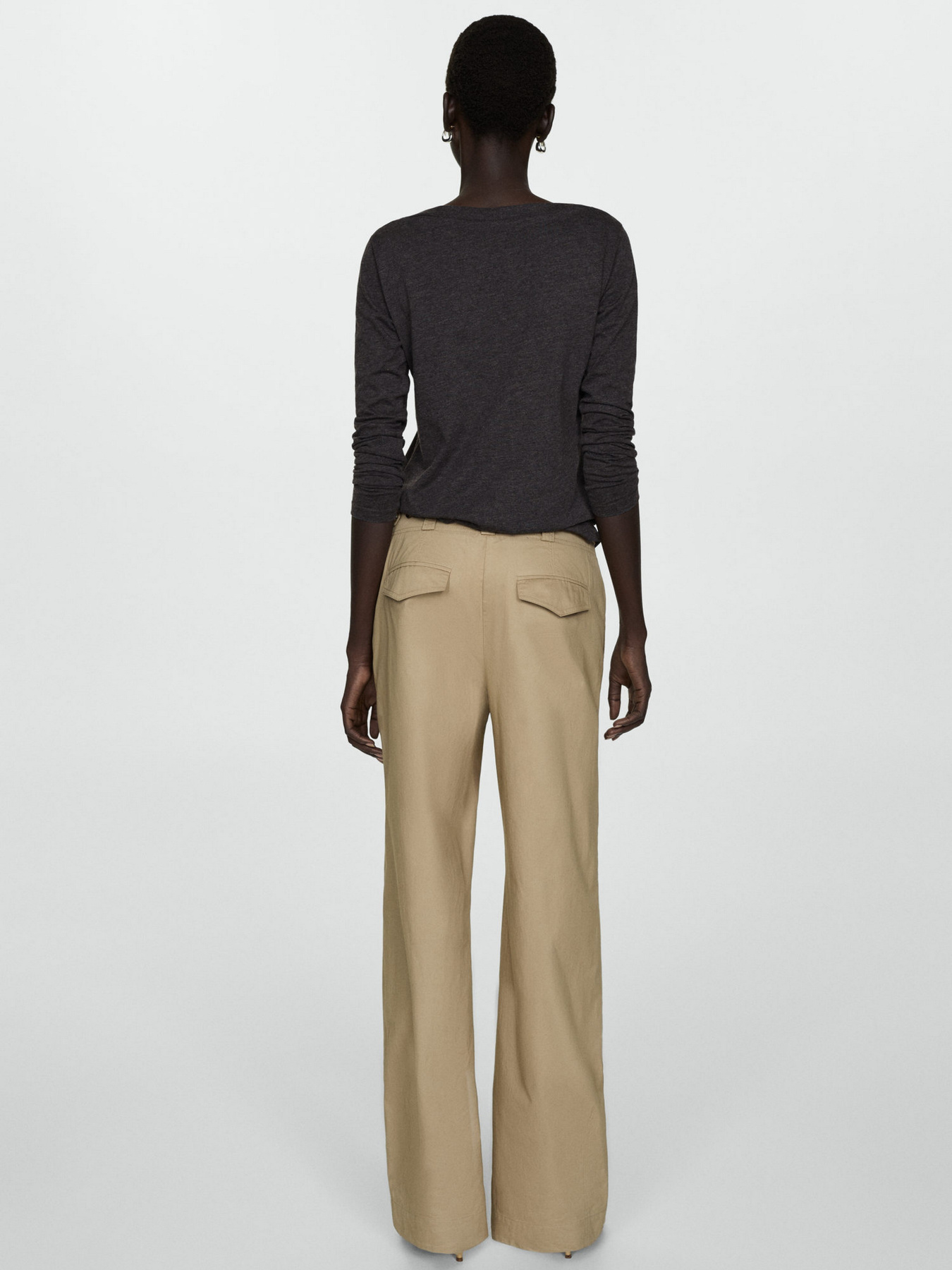 Лонгслів MANGO модель 77074760_92 Фото