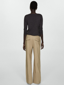 Лонгслів MANGO модель 77074760_92 Фото