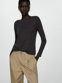 Лонгслів MANGO модель 77074760_92 Фото