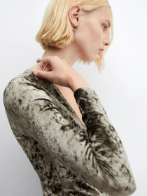 Платье миди MANGO Xmarti модель 57079104_37 Фото