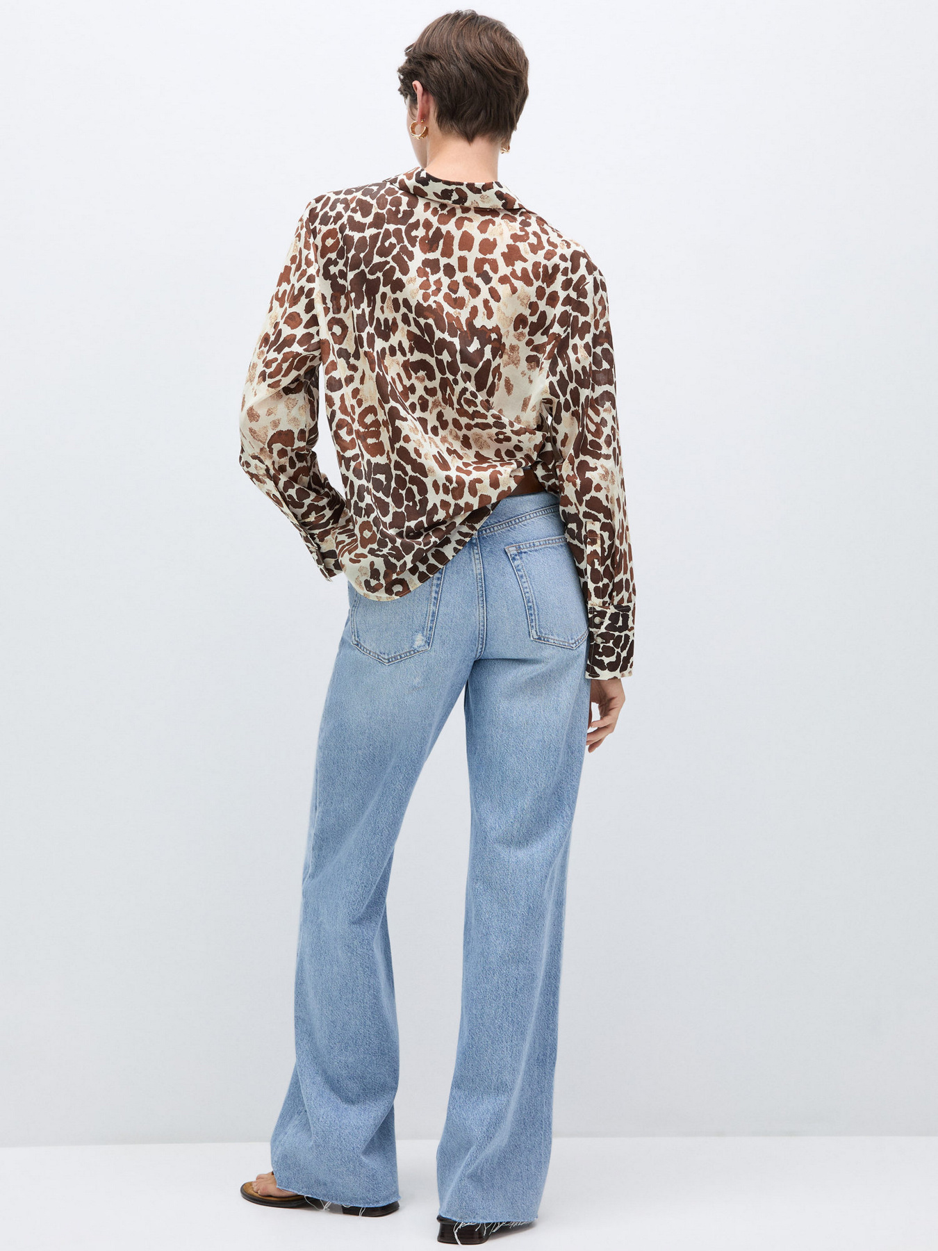 Рубашка MANGO модель 77004027_5 Фото