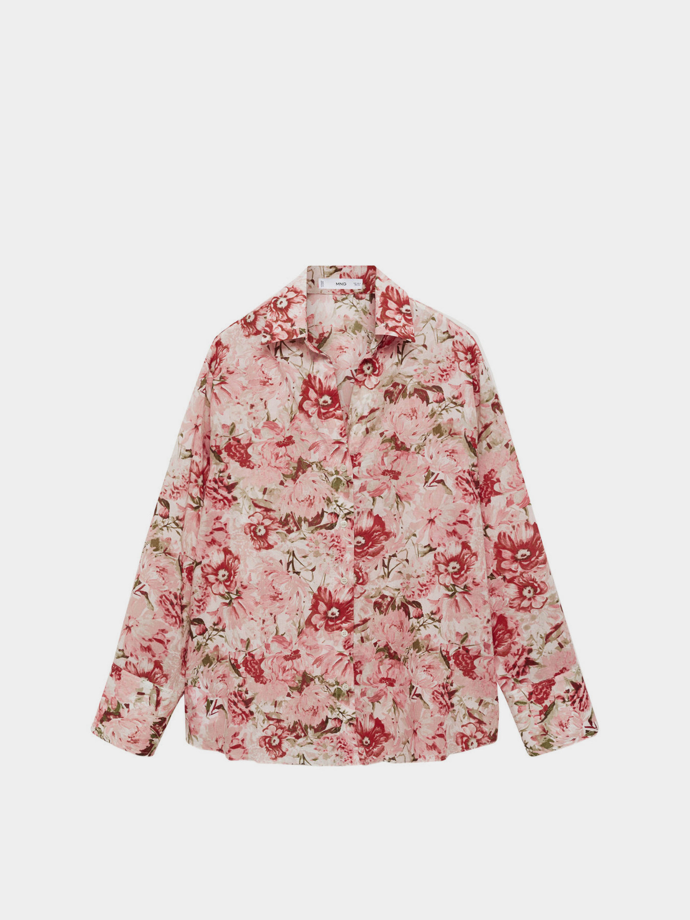 Рубашка повседневная MANGO модель 77004027_82 Рубашка повседневная MANGO модель 77004027_82 Фото