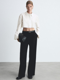 Рубашка повседневная MANGO модель 77005654_2 Рубашка повседневная MANGO модель 77005654_2 Фото