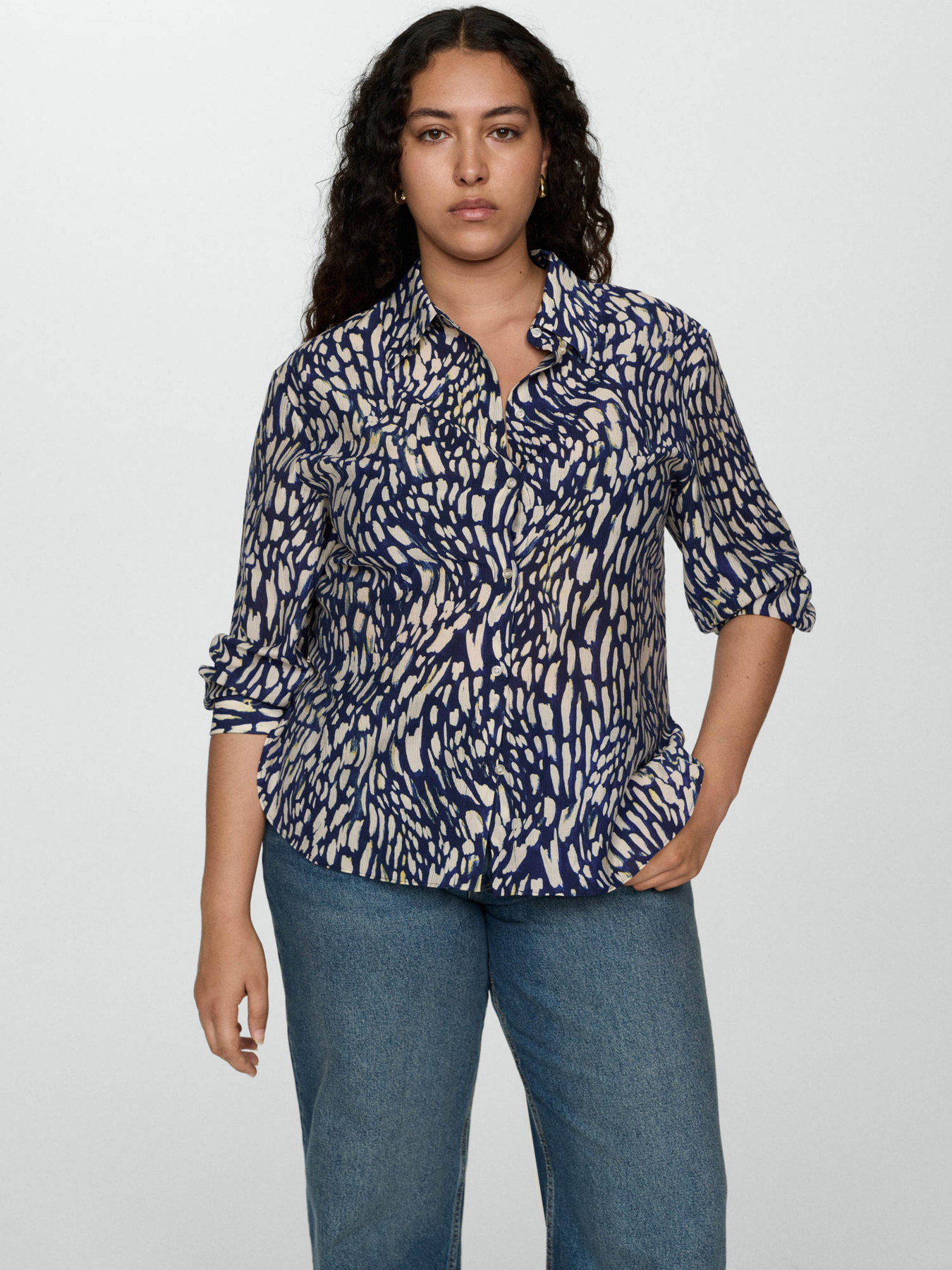 Рубашка MANGO модель 77025646_52 Фото