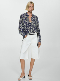 Рубашка повседневная MANGO модель 77025646_52 Рубашка повседневная MANGO модель 77025646_52 Фото