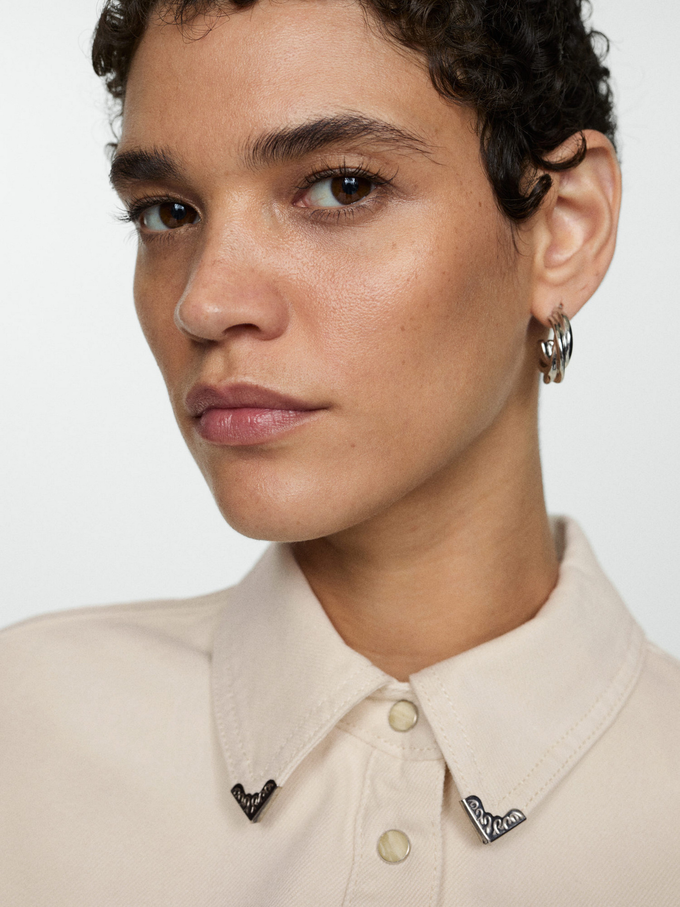 Рубашка повседневная MANGO модель 77044071_5 Фото