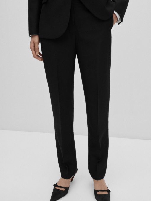 Брюки классические MANGO модель 77056757_99 Фото