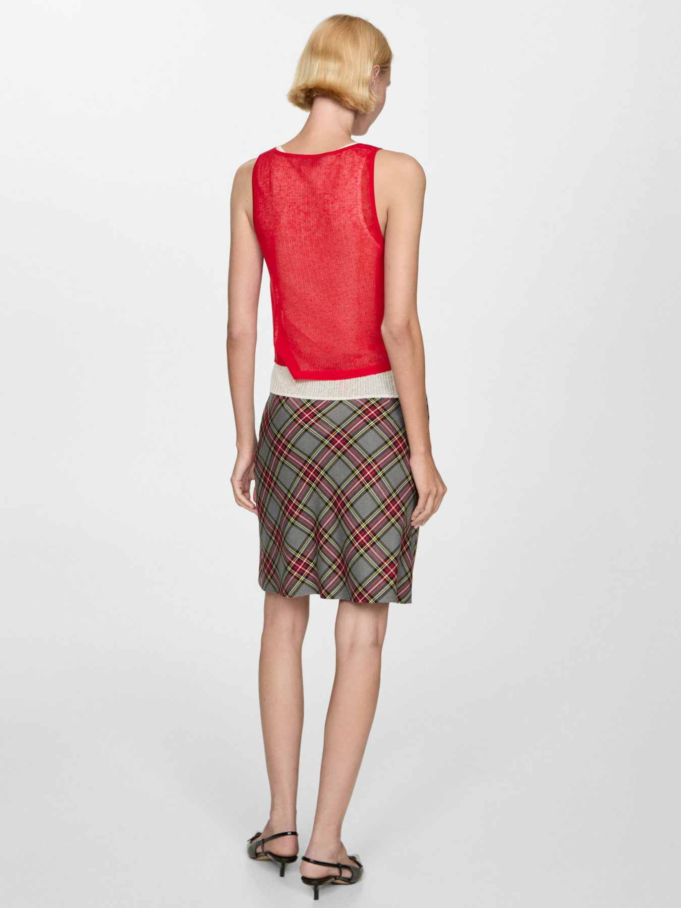 Спідниця міні MANGO модель 77054768_70 Фото