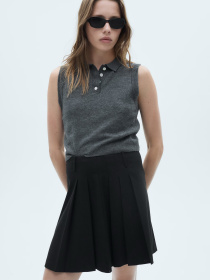 Юбка мини MANGO модель 77964786_99 Фото