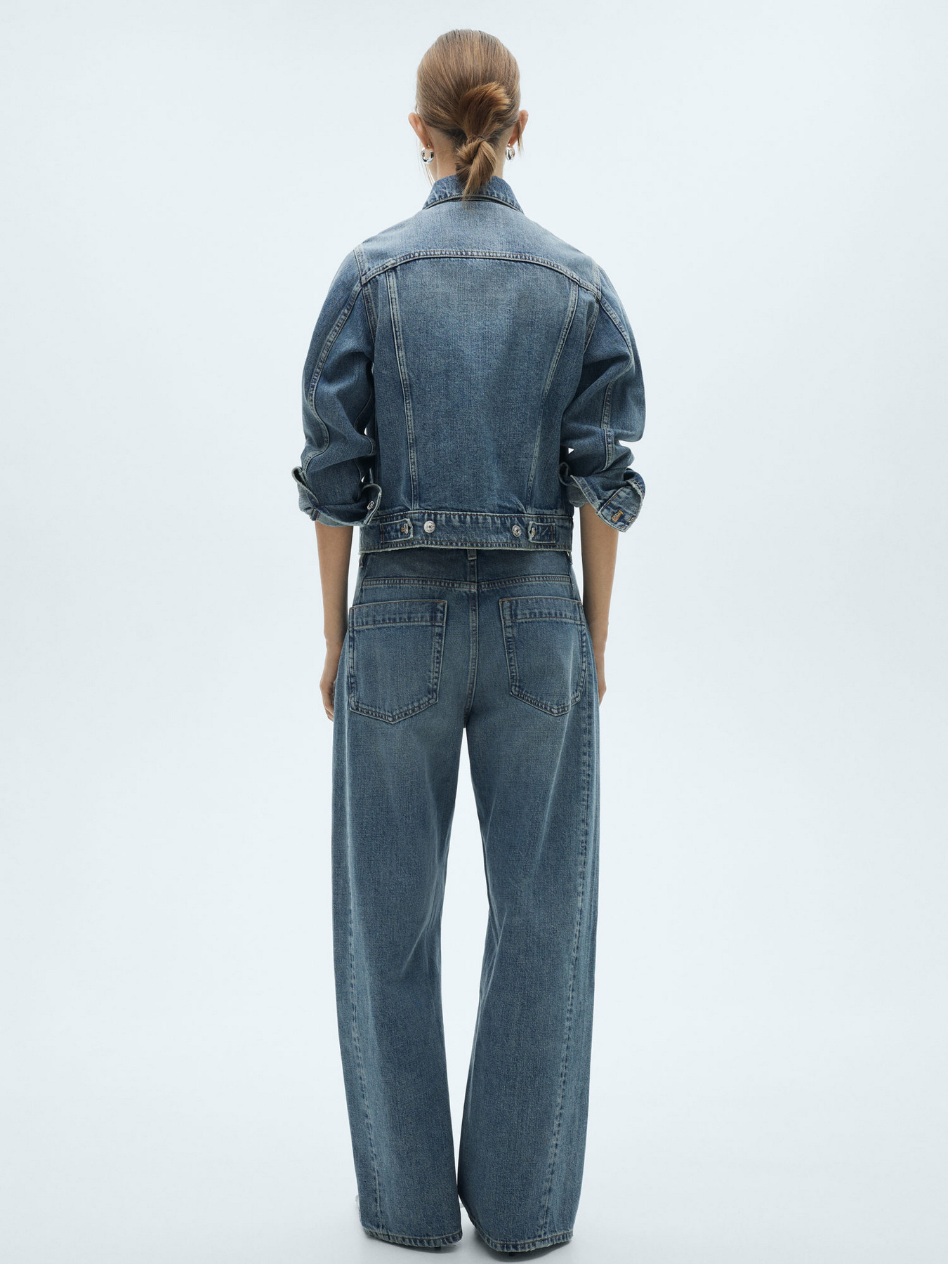 Прямые джинсы MANGO модель 77025651_TM Фото