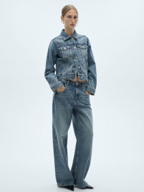 Прямые джинсы MANGO модель 77025651_TM Фото