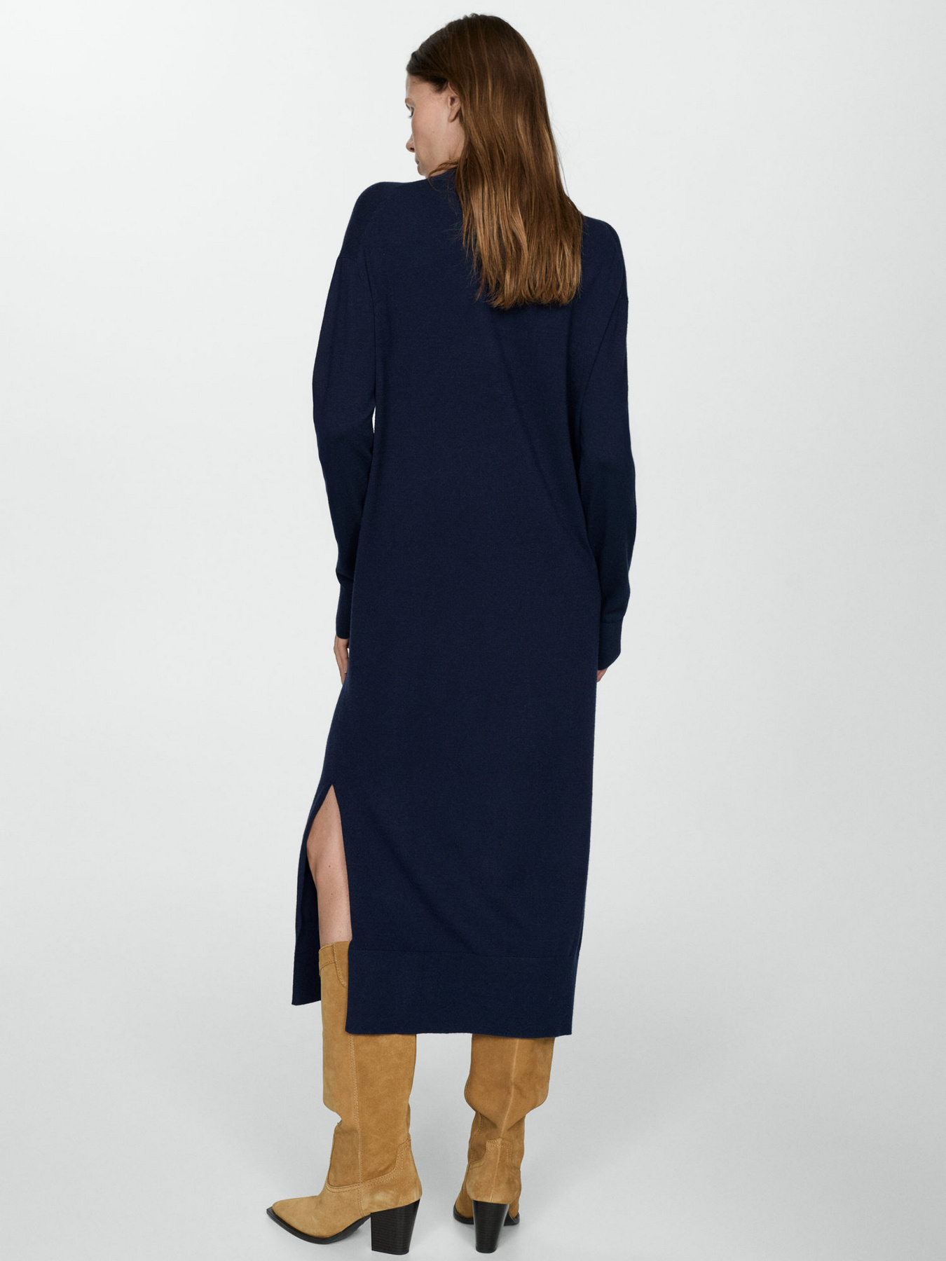 Платье миди MANGO модель 77045647_56 Фото