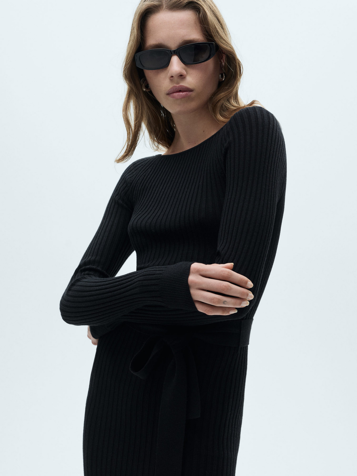 Платье миди MANGO модель 77056722_99 Фото