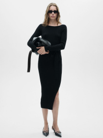 Платье миди MANGO модель 77056722_99 Фото