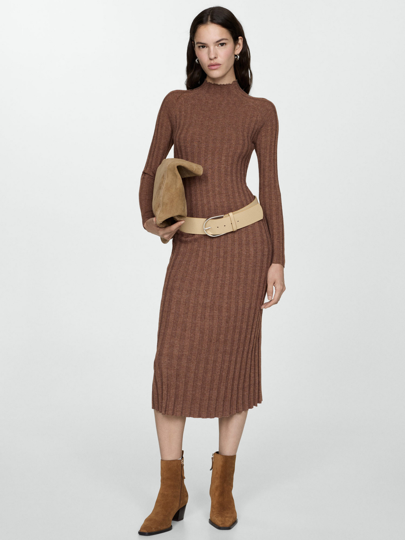 Сукня міді MANGO модель 77085645_17 Фото