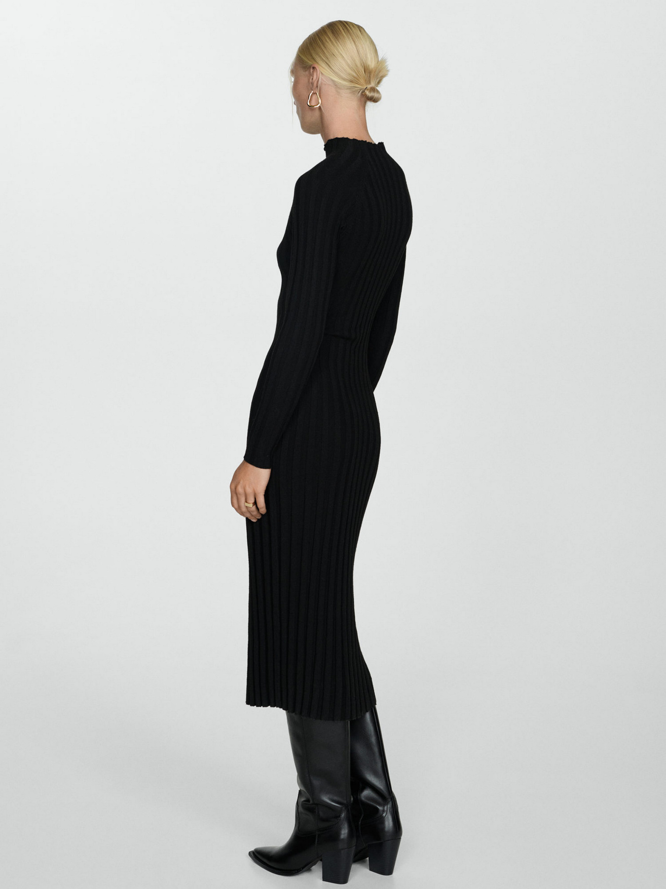 Платье миди MANGO модель 77085645_99 Фото