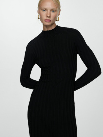 Платье миди MANGO модель 77085645_99 Фото