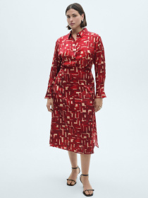 Платье миди MANGO модель 77015673_76 Платье миди MANGO модель 77015673_76 Фото