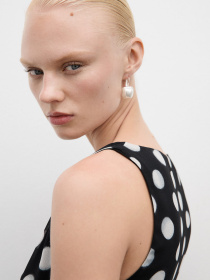 Платье миди MANGO модель 77024028_99 Фото