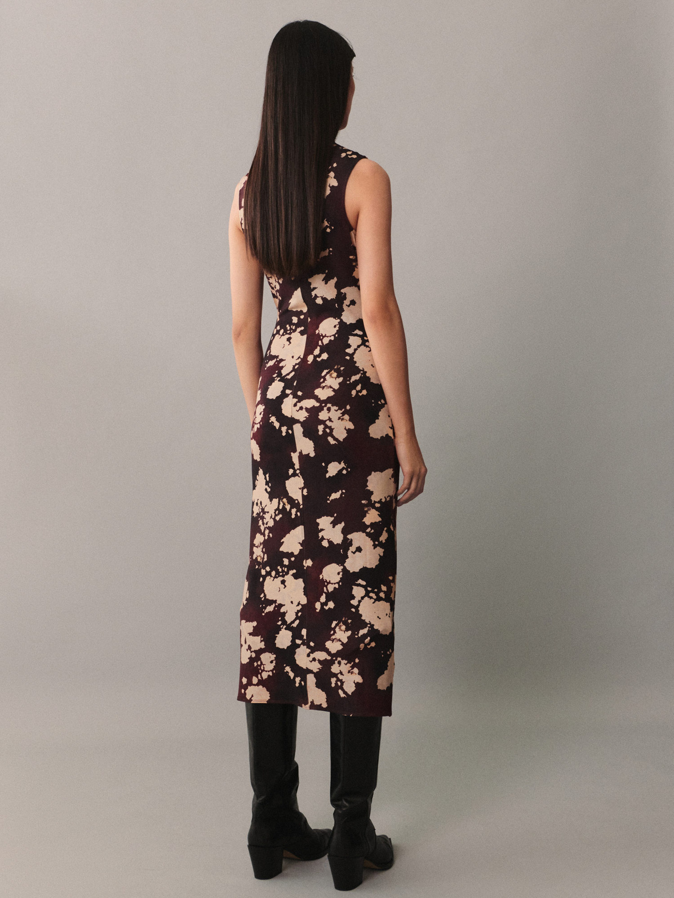 Платье миди MANGO модель 77025671_78 Фото