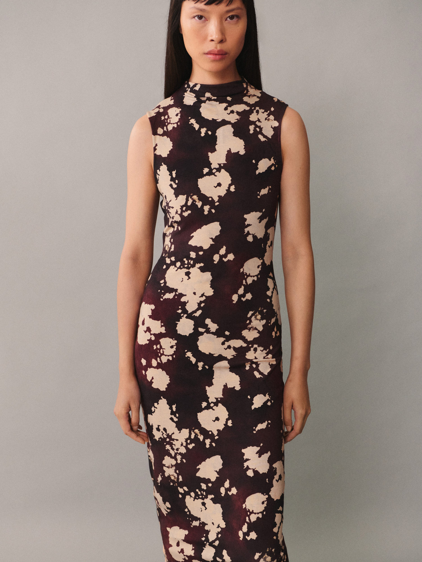 Платье миди MANGO модель 77025671_78 Фото