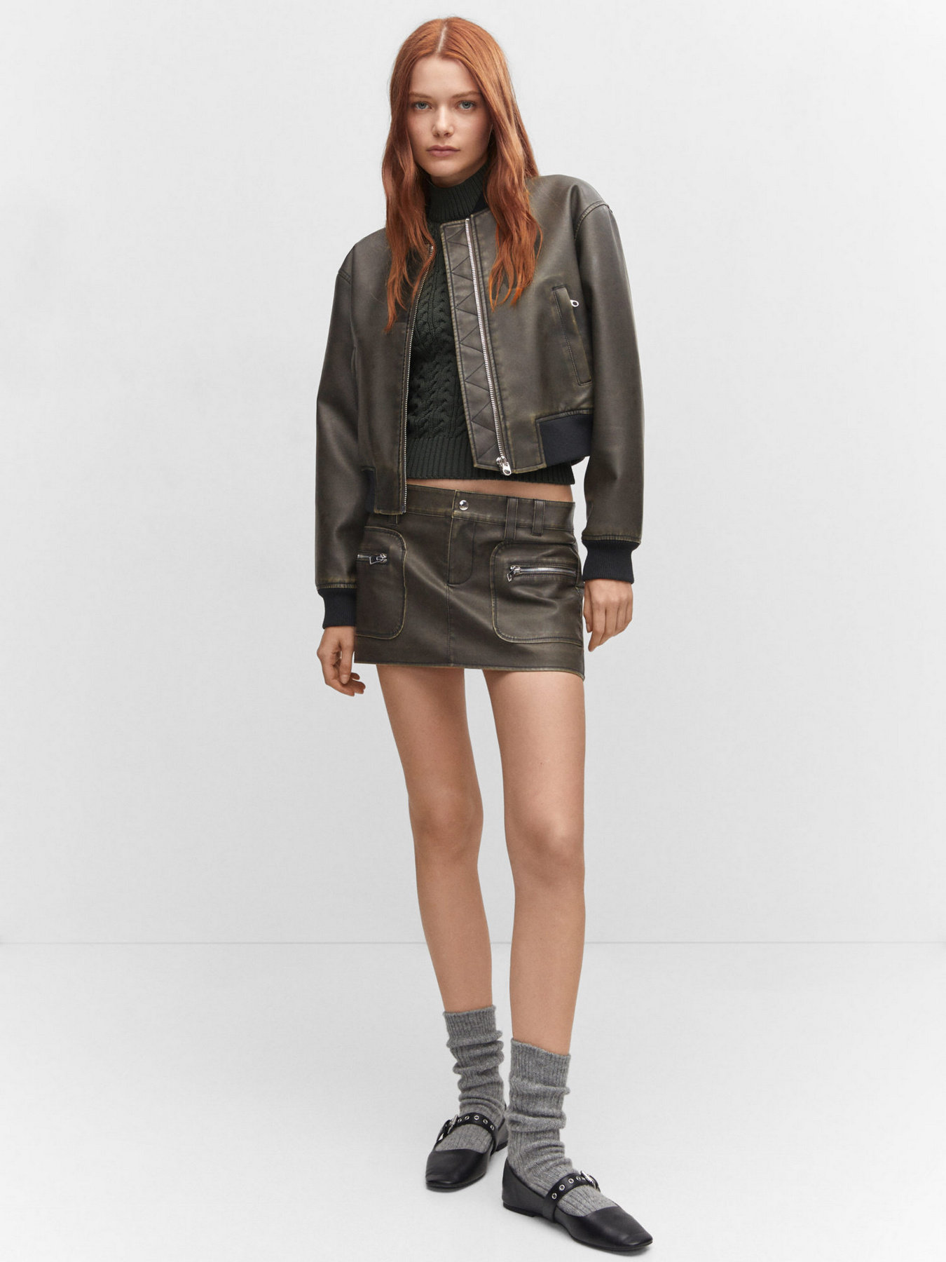 Бомбер MANGO Fantasia модель 57015138_30 Фото