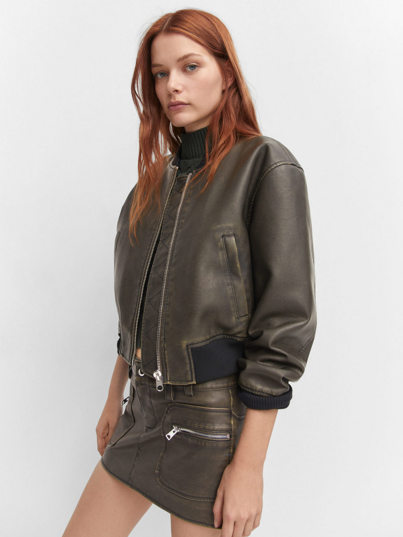 Бомбер MANGO Fantasia модель 57015138_30 Фото