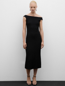 Платье миди MANGO модель 77064030_99 Фото