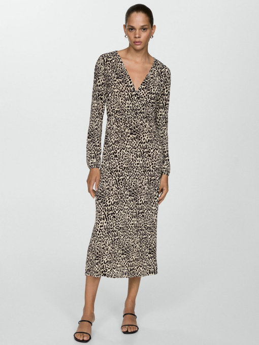 Платье миди MANGO модель 77095648_5 Фото