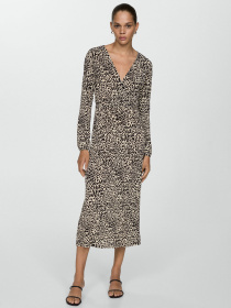 Сукня міді MANGO модель 77095648_5 Фото