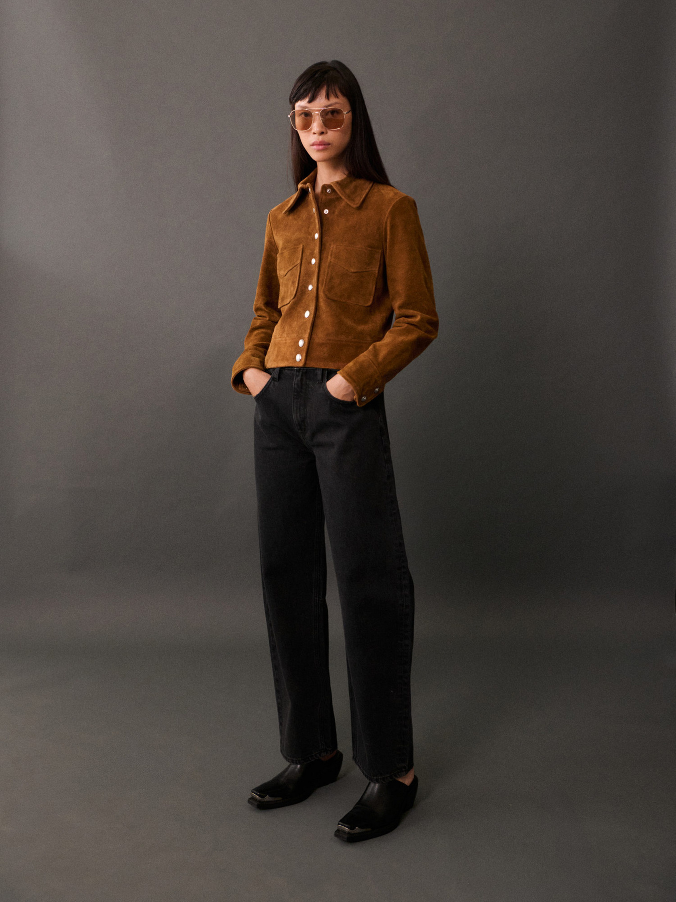 Прямые джинсы MANGO модель 77015646_TN Фото