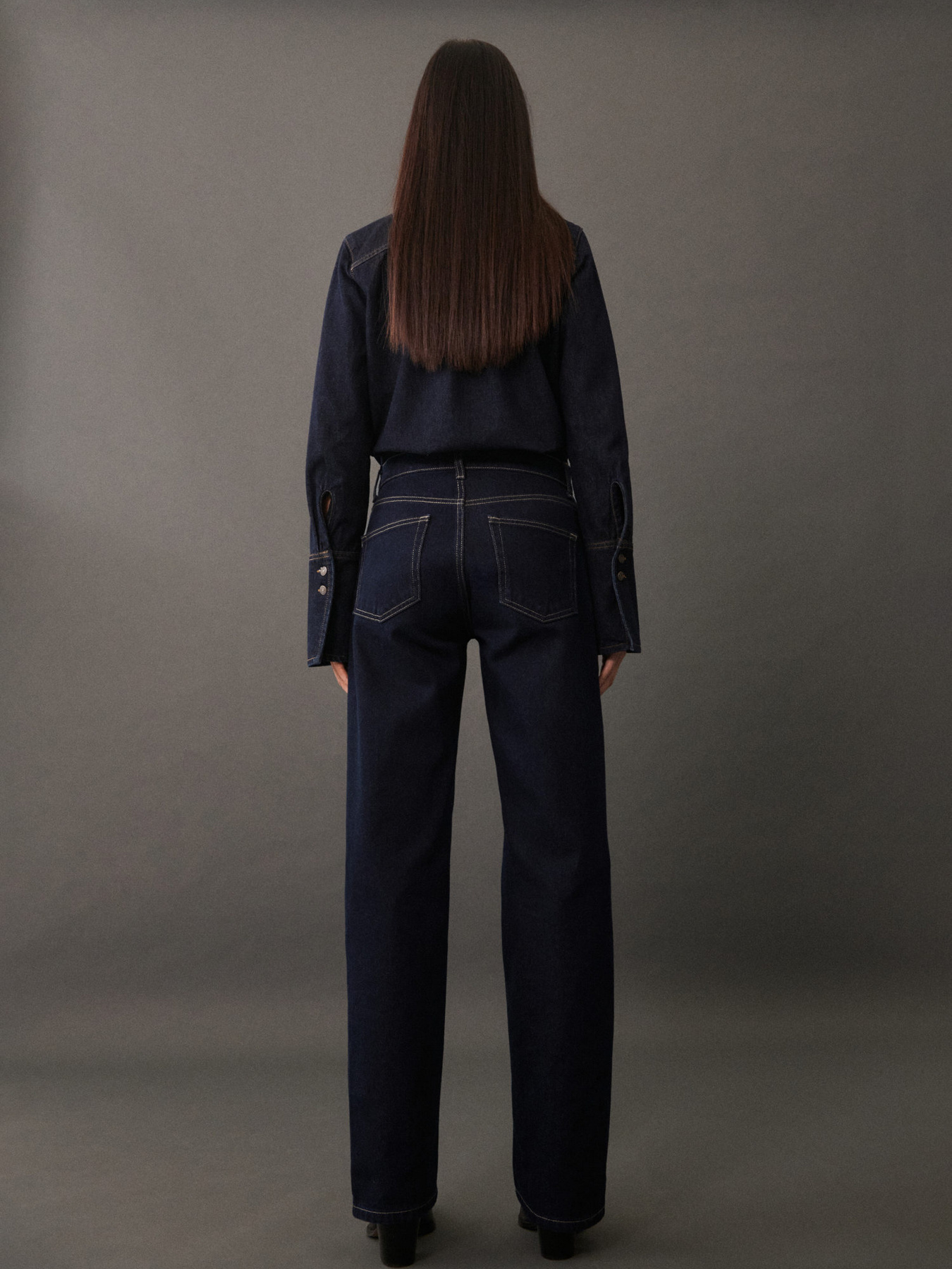 Прямые джинсы MANGO модель 77035658_TS Фото