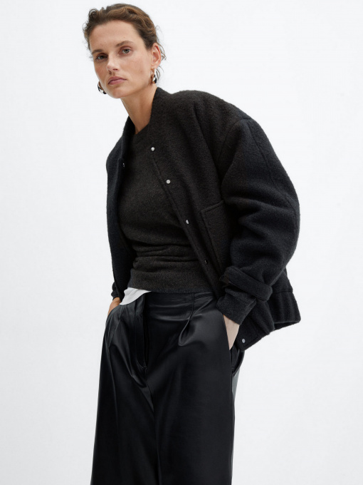 Бомбер MANGO Sugar модель 57065988_92 Фото