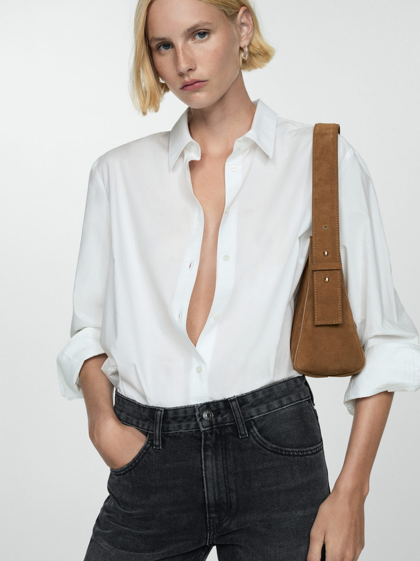 Прямые джинсы MANGO модель 77025653_TN Фото