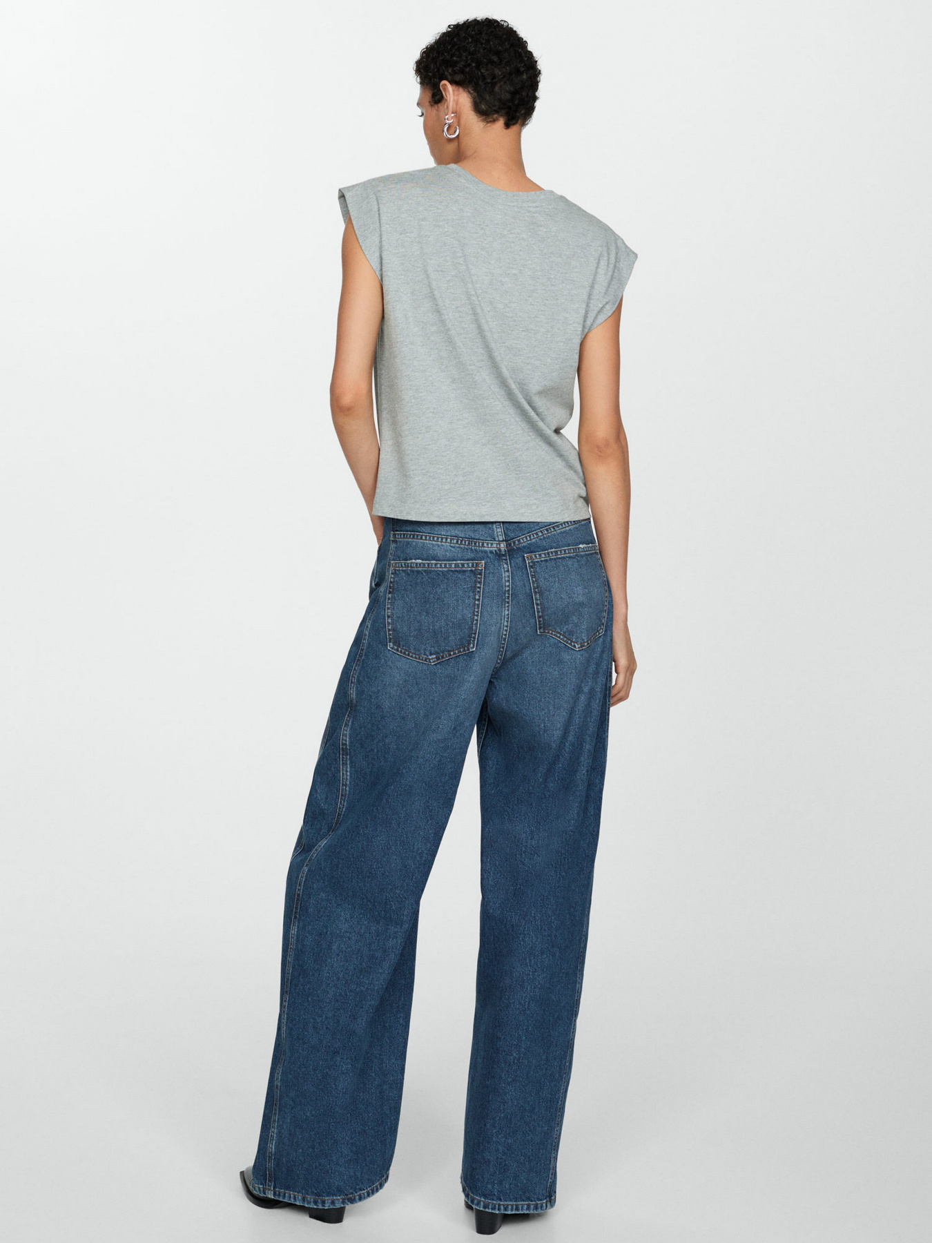 Широкі джинси MANGO модель 77055666_TO Фото