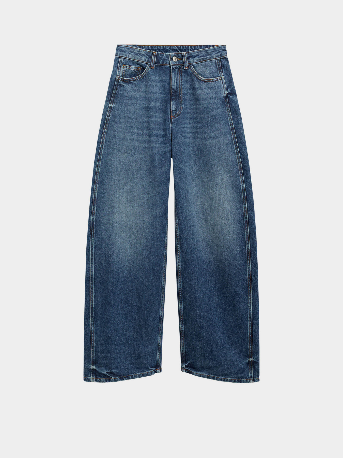 Широкі джинси MANGO модель 77055666_TO Фото