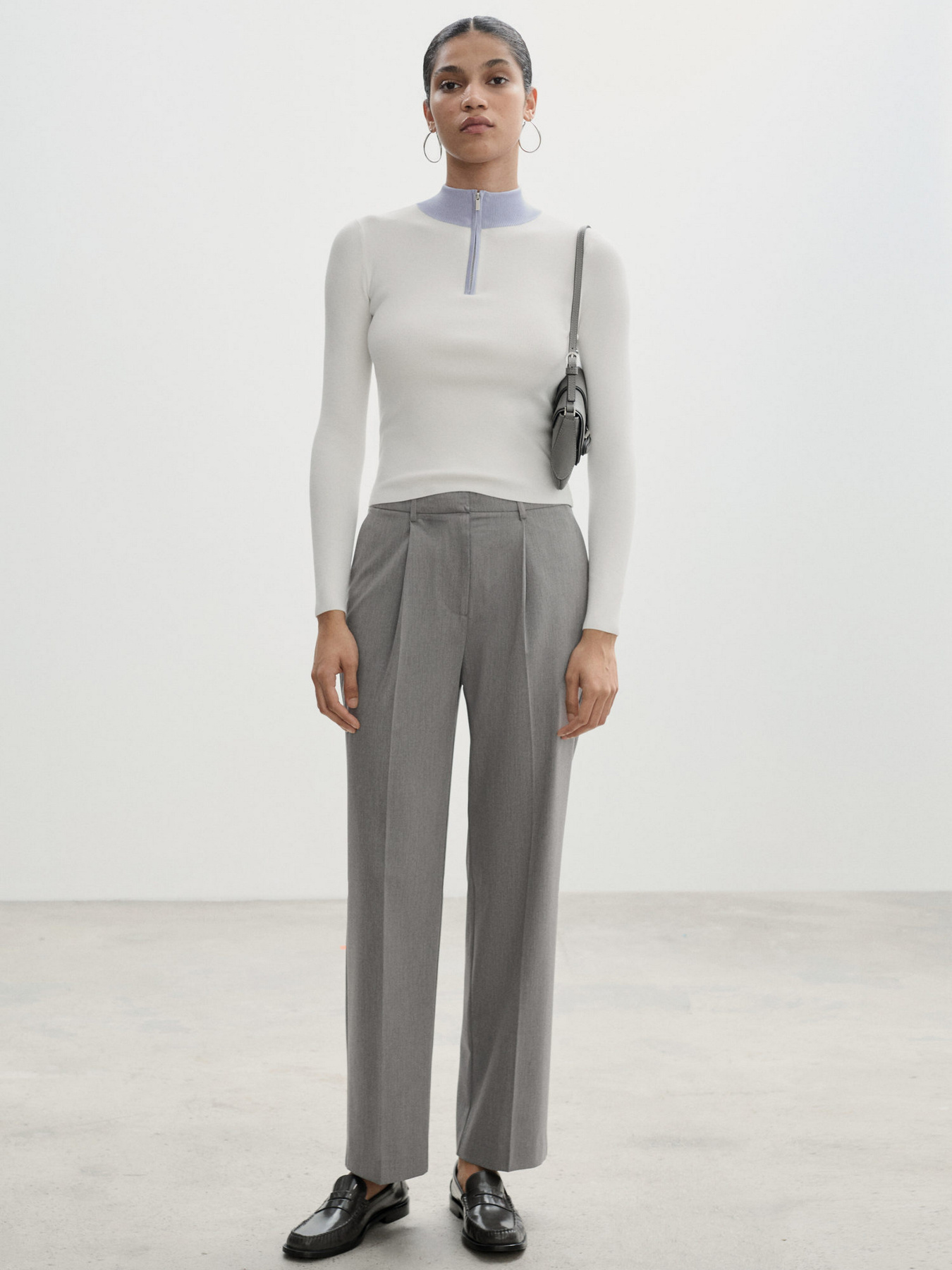 Штани класичні MANGO модель 77094438_91 Фото