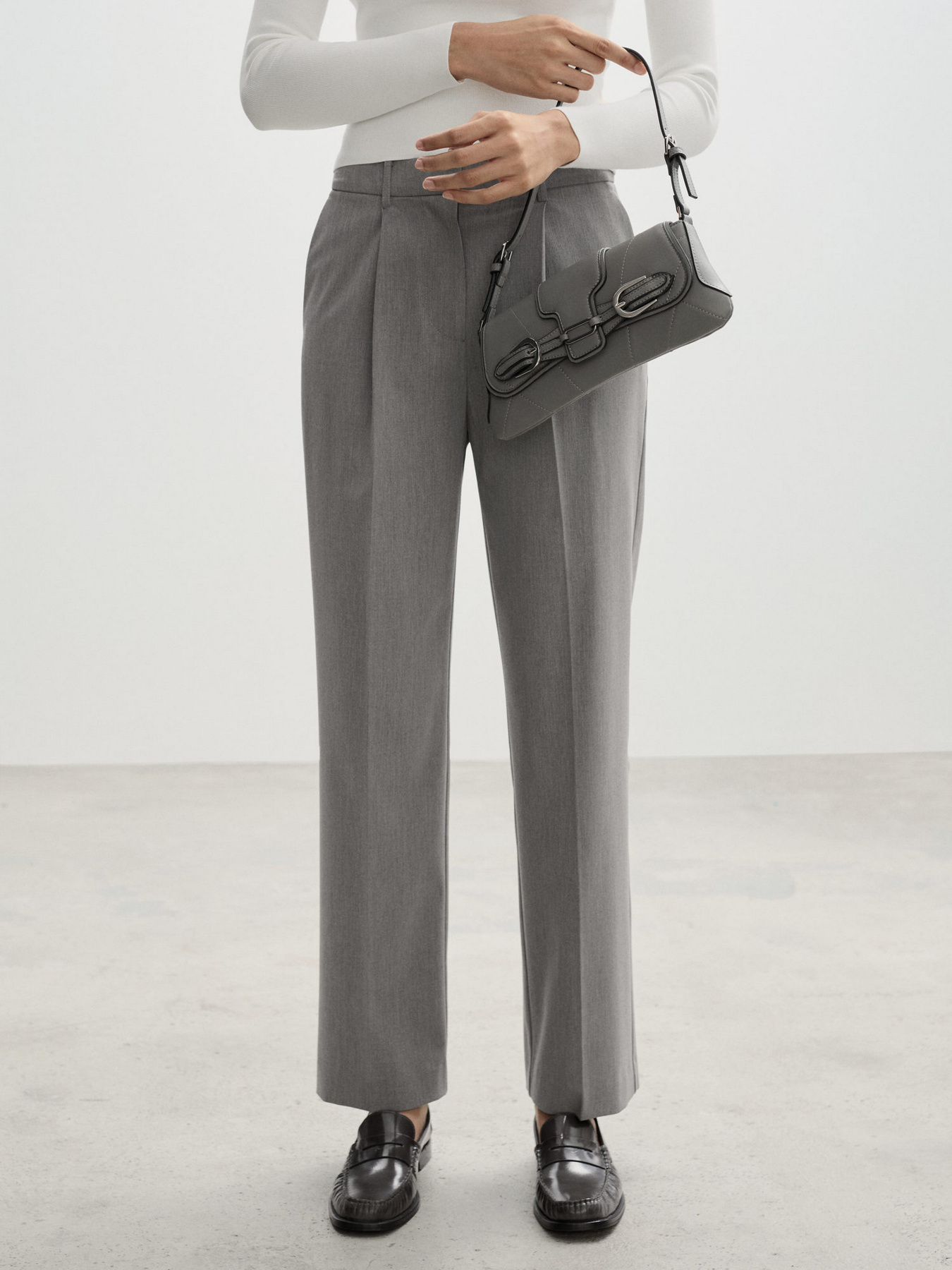 Штани класичні MANGO модель 77094438_91 Фото