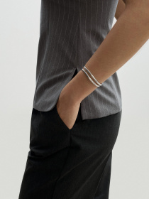 Класичні штани MANGO модель 77094438_92 Фото