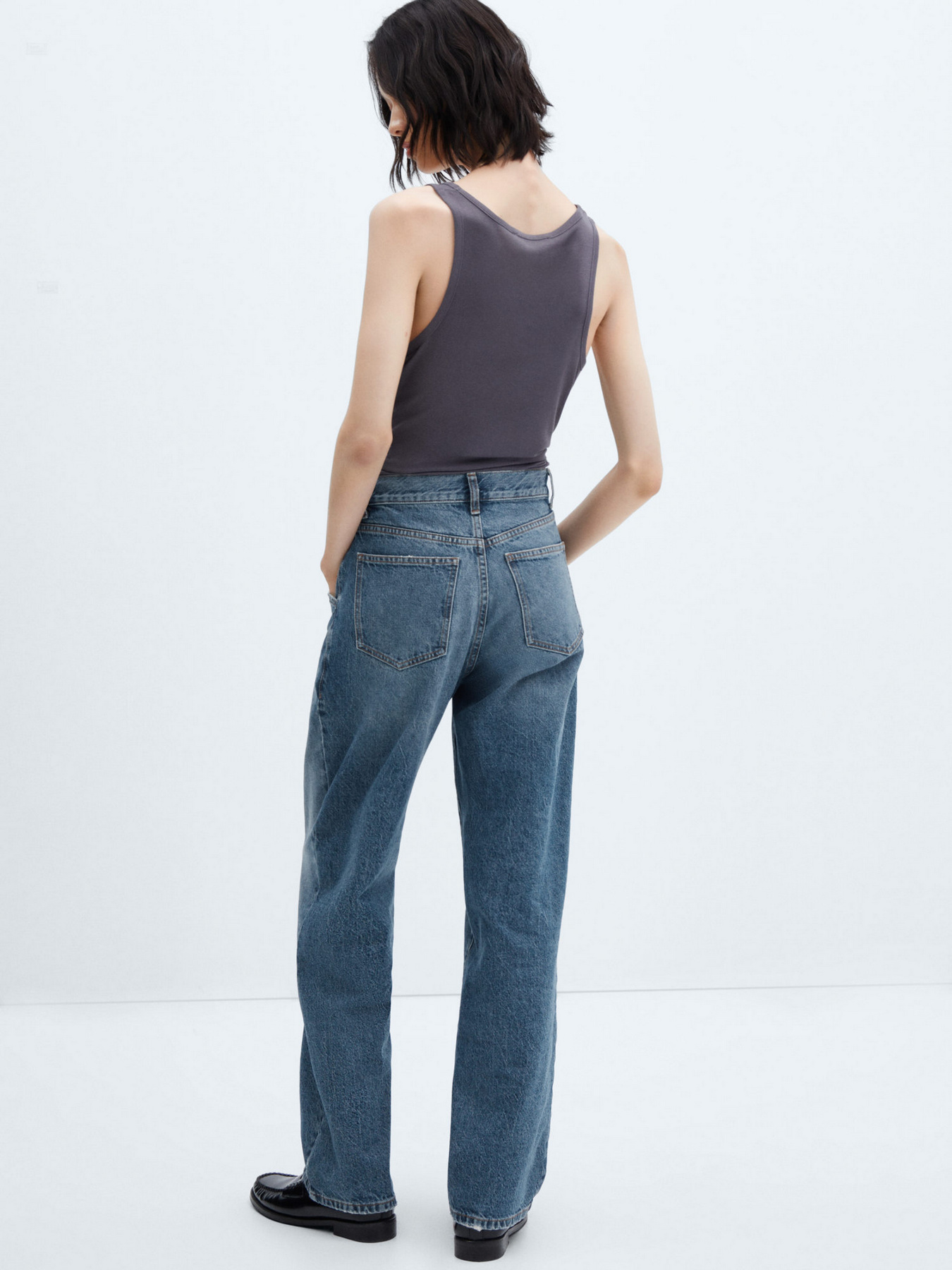 Широкі джинси MANGO Dani модель 57003823_TM Фото