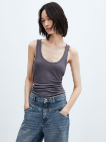 Широкі джинси MANGO Dani модель 57003823_TM Фото