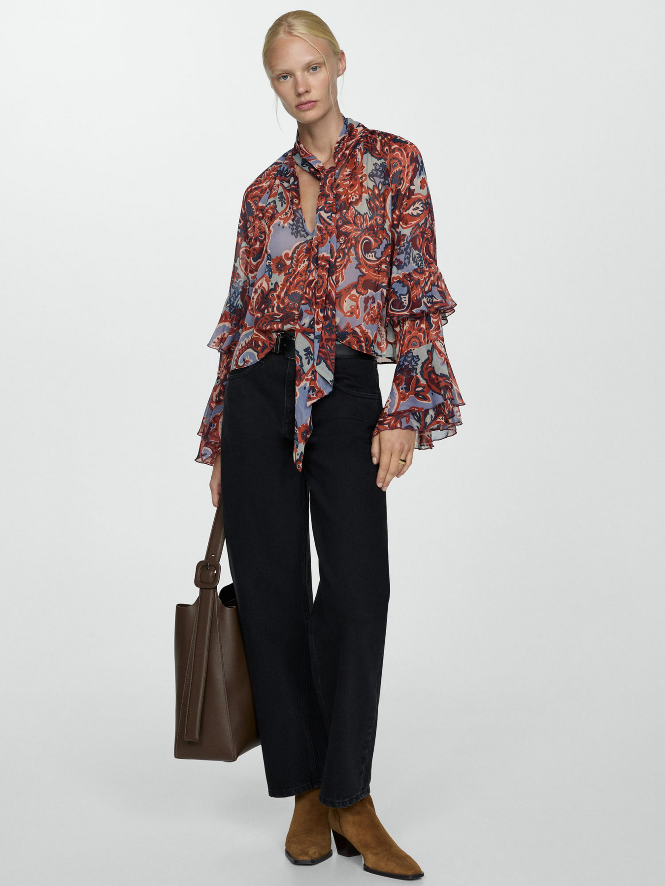 Блуза MANGO модель 77055673_30 Фото